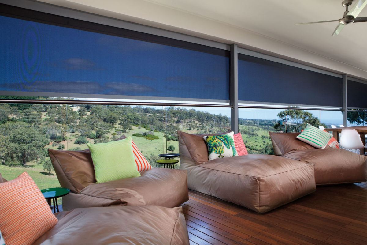 Ziptrak patio blinds Adelaide